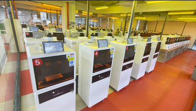 Shenzhen KTJ DentalLabs Co.,Ltd. প্রস্তুতকারকের উৎপাদন লাইন