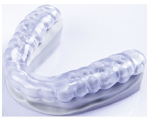 স্পষ্ট Occlusal গার্ড হার্ড অ্যাপ্লায়েন্স হার্ড নাইট গার্ড দাঁত grinding জন্য